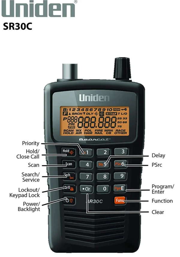 Bearcat SR30C Radio Scanners - Image 8